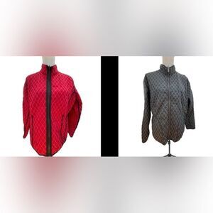 Casual  ca sport reversible quilted jacket size xl
